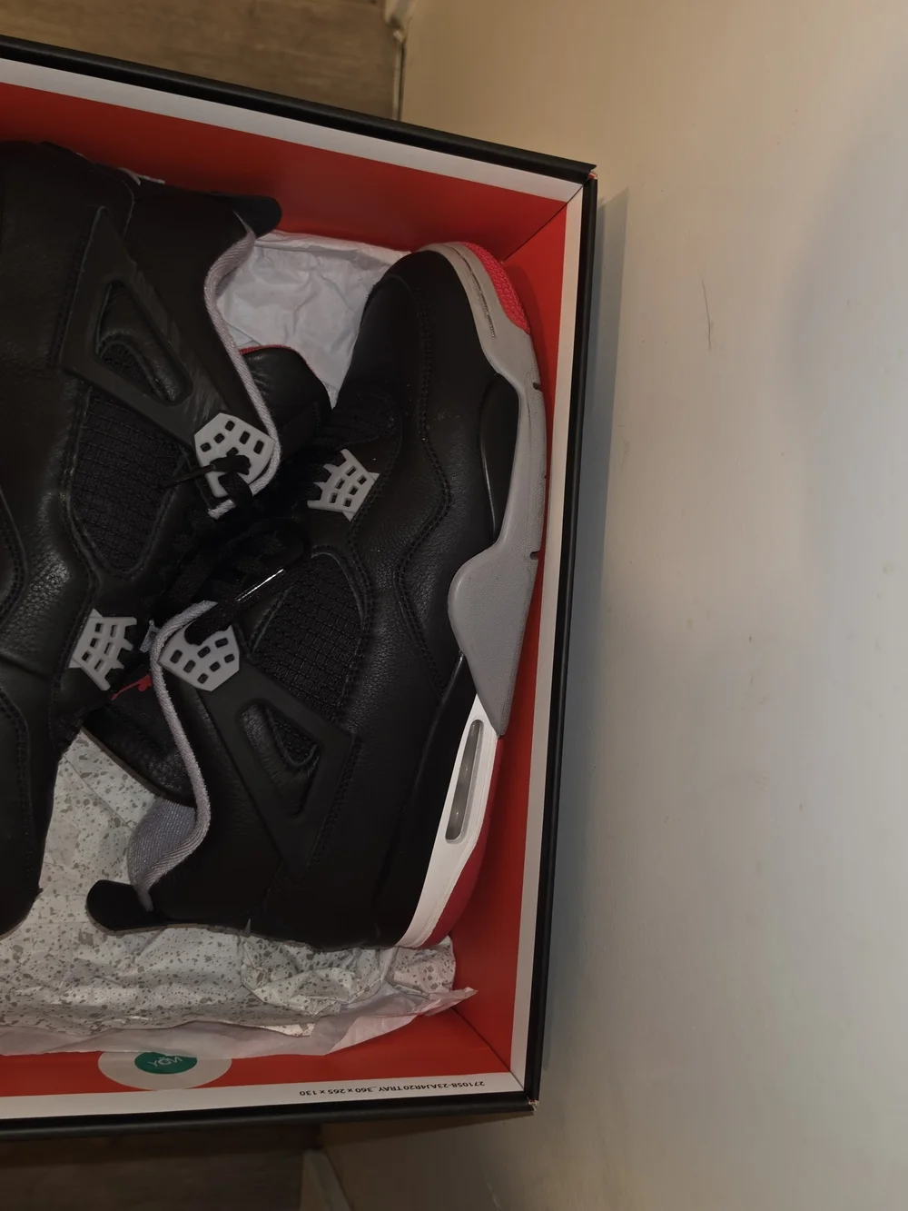 Jordan Men's Black/Red/Grey Retro Basketball Sneakers